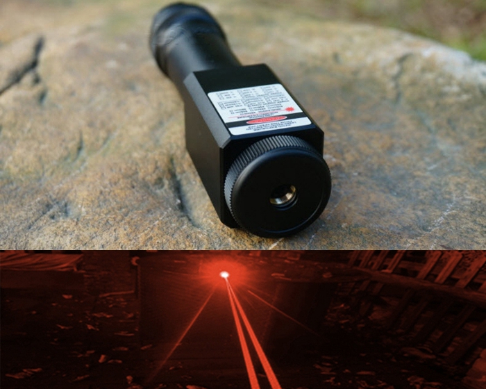 638nm 2.1W Double Beam Orange Red Handheld Lasers - Click Image to Close